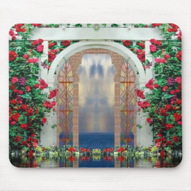 Enchanted Ro Garden Mousepad Musmatta (Framsidan)