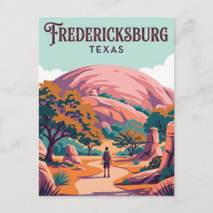 Enchanted Rock State Natural Area USA Vykort