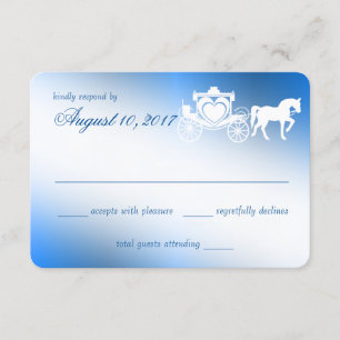 Enchanted Sapphier Carriage Fairytale Response OSA Kort