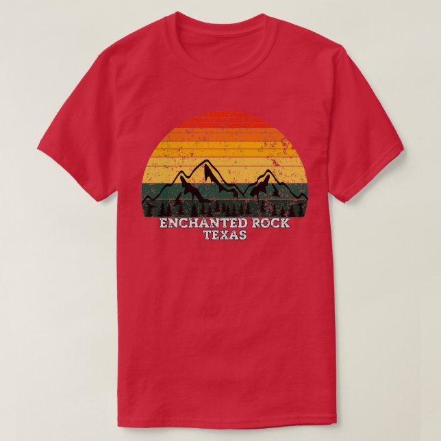 Enchanted sten Texas T Shirt (Design framsida)
