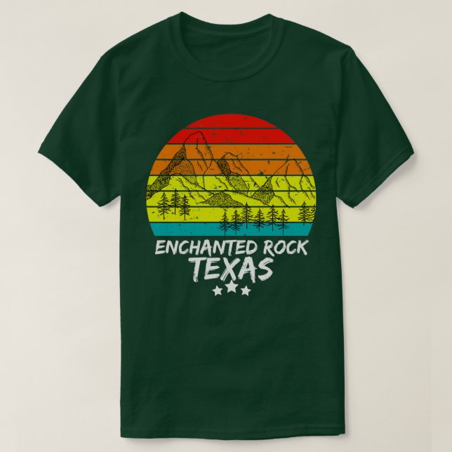 ENCHANTED STEN TEXASTEXAS VINTAGETShirt T Shirt (Design framsida)