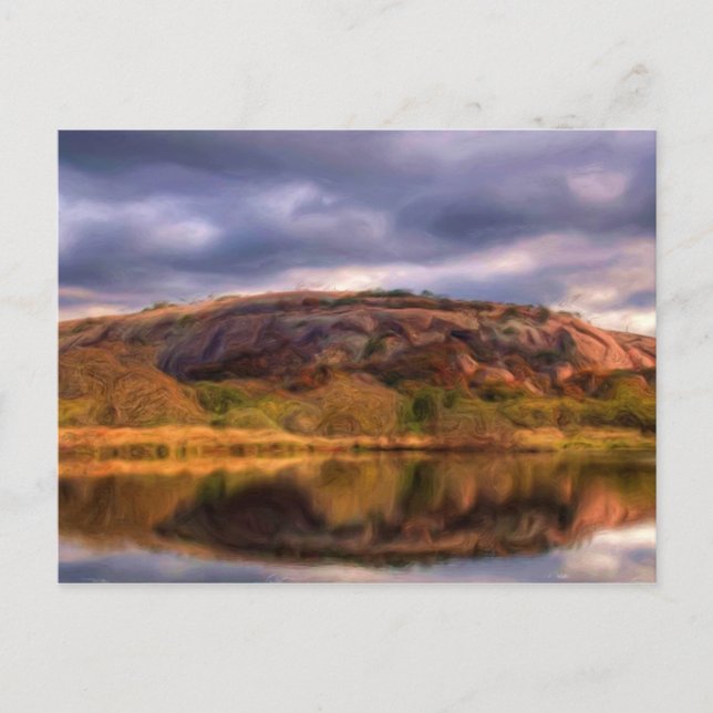 Enchanted Sten Vykort (Framsida)