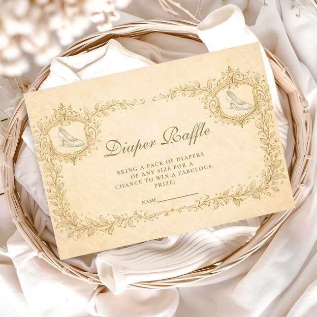 Enchanted Storybook Diapper Raffle Tilläggskort (Skapare uppladdad)