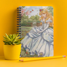 Enchanted Strawberry Garden Princess Notebook Anteckningsbok