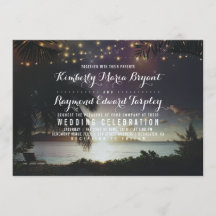 Enchanted Sunset Beach Vintage bröllop