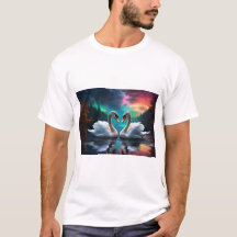 "Enchanted Svan Sergranat Tee"