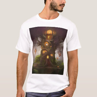 Enchanted Träd Home T Shirt