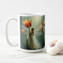 Enchanted Tulip Fairy Fantasy Mugg