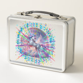 Enchanted Unicorn Lunchbox - Rainbow Cloud