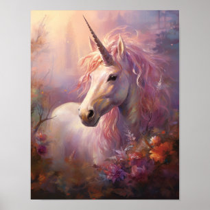 Enchanted Unicorn Poster