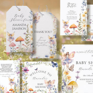 Enchanted WildblomFairy Garden Bokar för Baby Tilläggskort