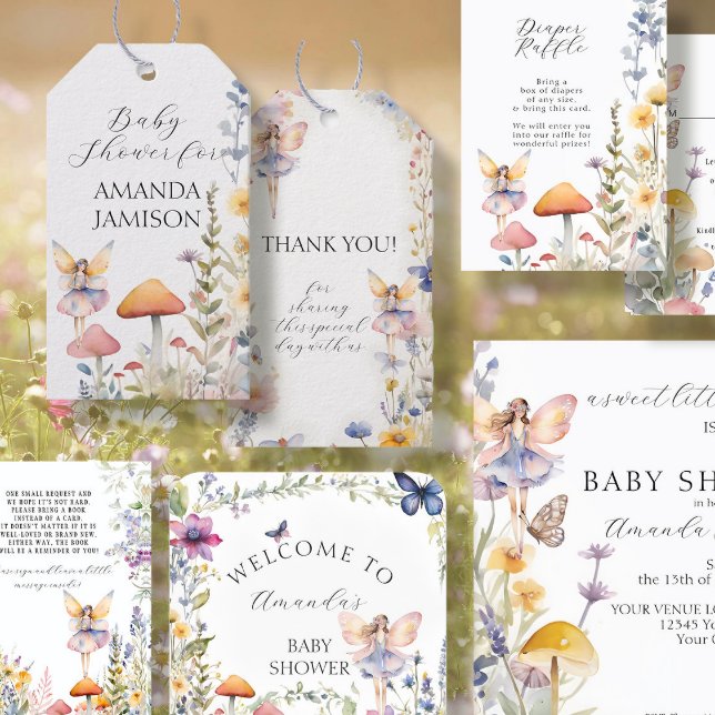 Enchanted WildblomFairy Garden Bokar för Baby Tilläggskort (Skapare uppladdad)