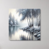 Enchanted Winter Wonderland: Serenity Reflected