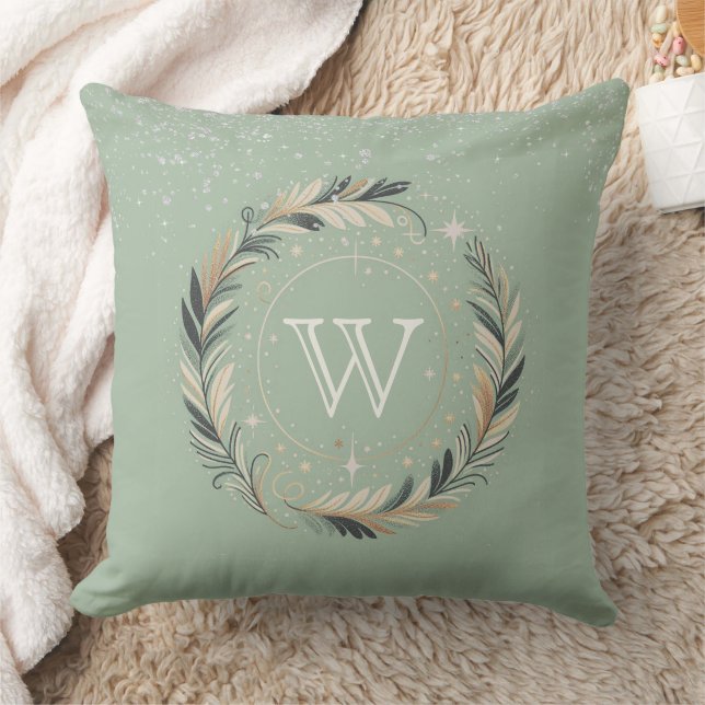 Enchanted Winter Wreath Kudde (Filt)