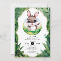 Enchanted Woodland Bunny Birthday