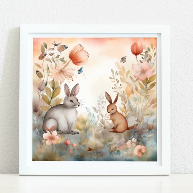 ENCHANTED WOODLAND NURSERY DECOR POSTER (ENCHANTED WOODLAND NURSERY DECOR)