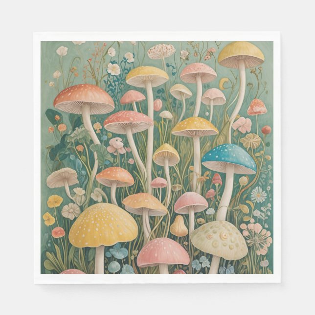 Enchanted Woodland Pappersservett (Framsidan)