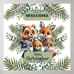 Enchanted Woodland Wonderland Poster