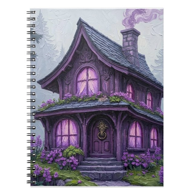 EnchantedForestCottage  Anteckningsbok (Framsidan)