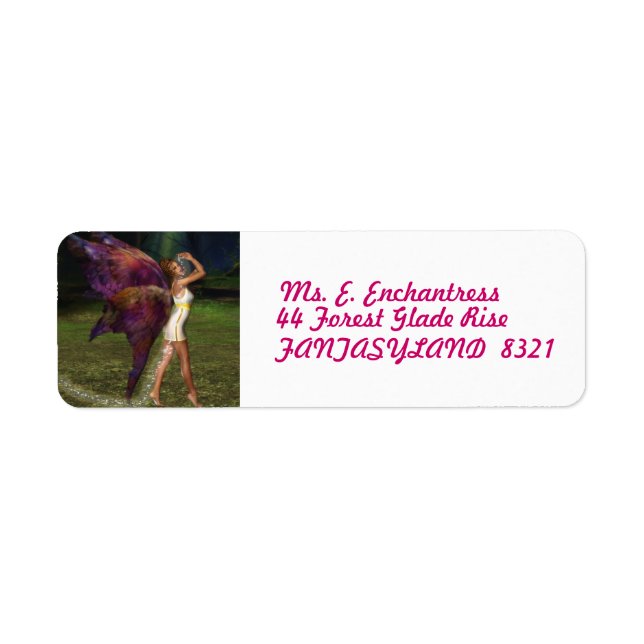 Enchanter Returadress Etikett (Framsidan)