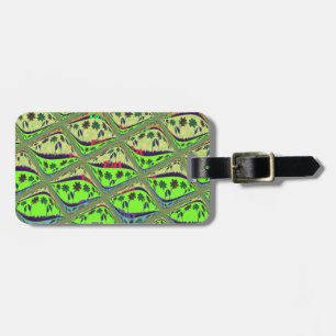 Enchantic Garden Checkered Blommigt Beauty Bagagebricka