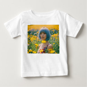 Enchanting Blommigt Fält T-Shirt