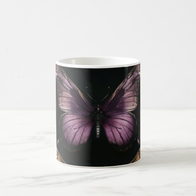 Enchanting Butterfly Mönster Kaffemugg (Center)