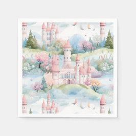 Enchanting Castle liggande - Pappersservett