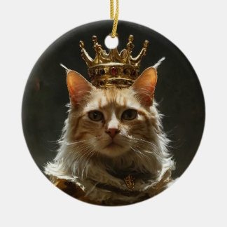 "Enchanting Cat Ornaments" Julgransprydnad Keramik