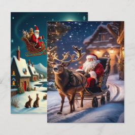 Enchanting Christmas Winter Village Wallpaper 2025 Helg Vykort