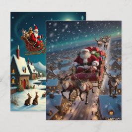 Enchanting Christmas Winter Village Wallpaper 2025 Helg Vykort