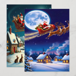 Enchanting Christmas Winter Village Wallpaper 2025 Julkort