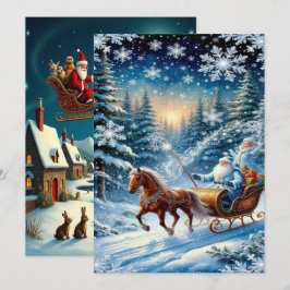 Enchanting Christmas Winter Village Wallpaper 2025 Julkort