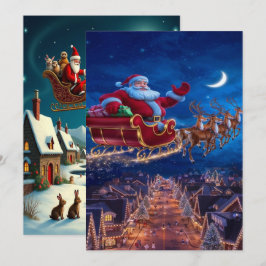 Enchanting Christmas Winter Village Wallpaper 2025 Julkort