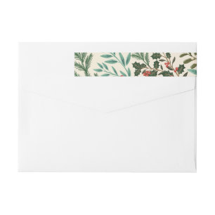 Enchanting Classic Elegance jul Holida Etikettband