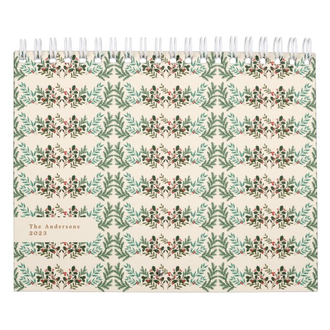 Enchanting Classic Elegance Julens Helgdag Kalender (Omslag)