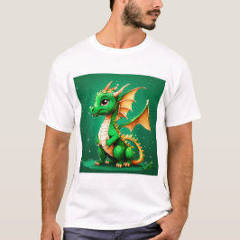 "Enchanting Dragon Family Sticker" T Shirt