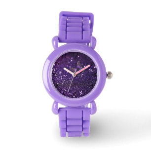 Enchanting Elegance: Lila Gnistra Butterfly Armbandsur