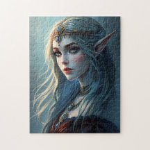Enchanting Elven Princess Jigszle Puzzle