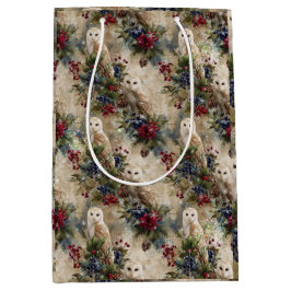 Enchanting Floral Owl