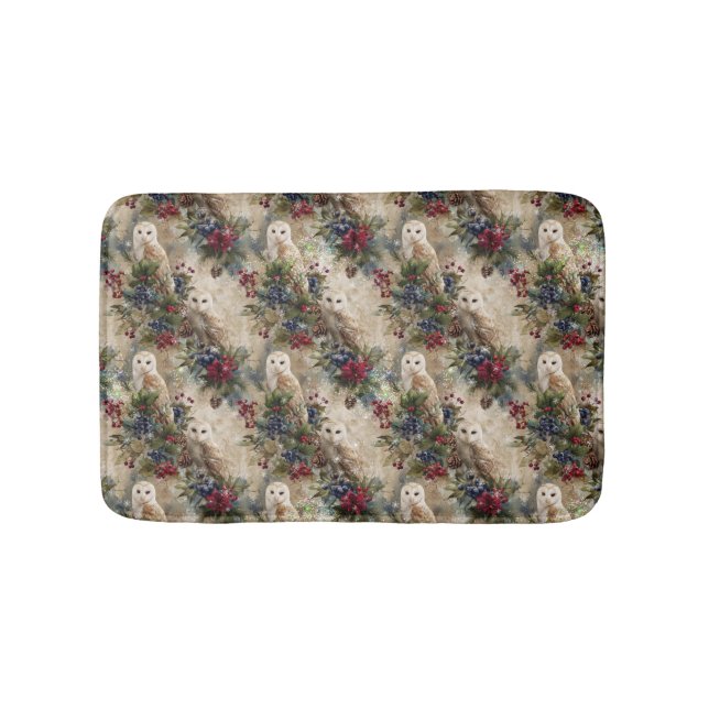 Enchanting Floral Owl Badrumsmatta (Framsidan)