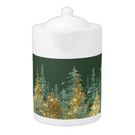 Enchanting Forest Holiday Pines  Giant Coffee Mug