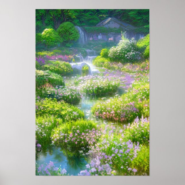Enchanting Garden of Dreams Poster (Framsidan)
