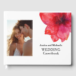 😍 Enchanting Guestbook Anemone Dreamscape Bröllop Gästböcker