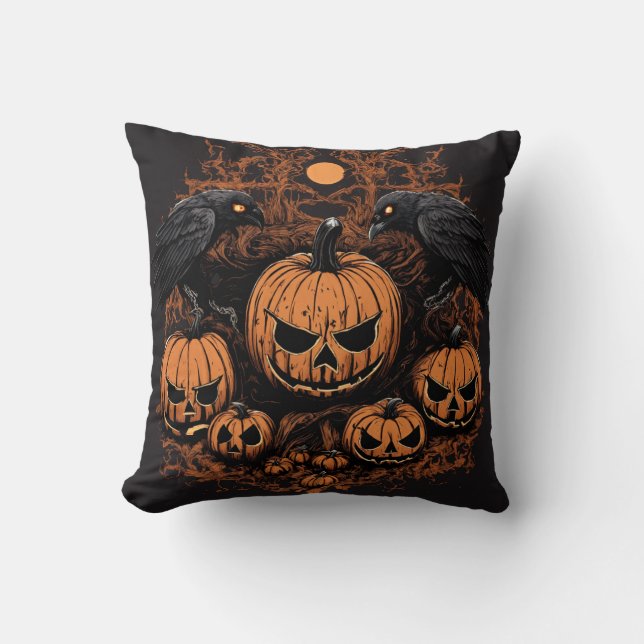 Enchanting Halloween Dekorativ kudde (Framsida)