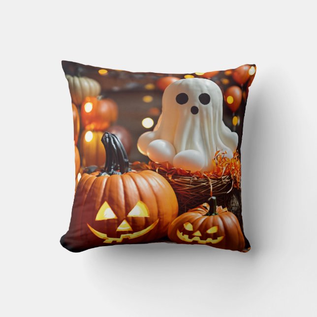 Enchanting Halloween Dekorativ kudde (Framsida)
