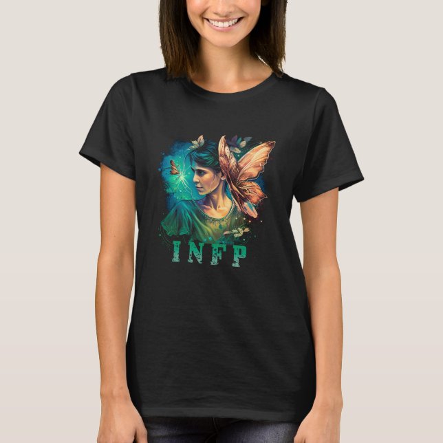 "Enchanting INFP Fairy T-Shirt" T Shirt (Framsida)