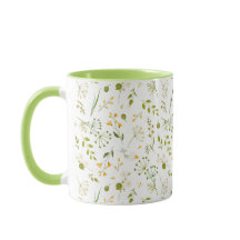 Enchanting Meadow Greenery Mugg