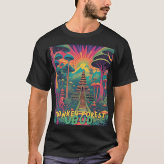 Enchanting Monkey Forest T Shirt