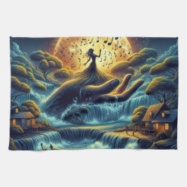 Enchanting Moonlight Sergranat Kökshandduk